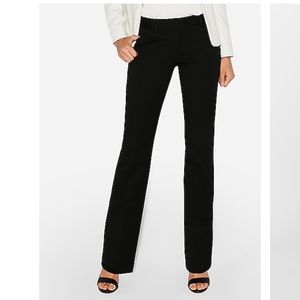 Express Editor Dress Pant, boot, low rise, 6 short
